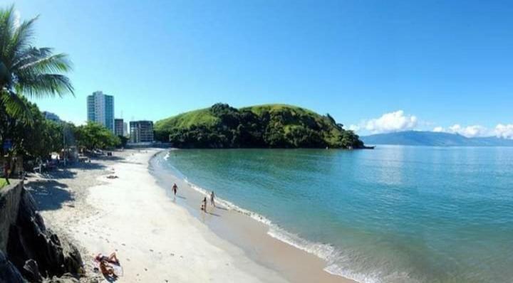 Apartamento Dona Frida Prainha com WiFi recém reformado Caraguatatuba Exterior foto