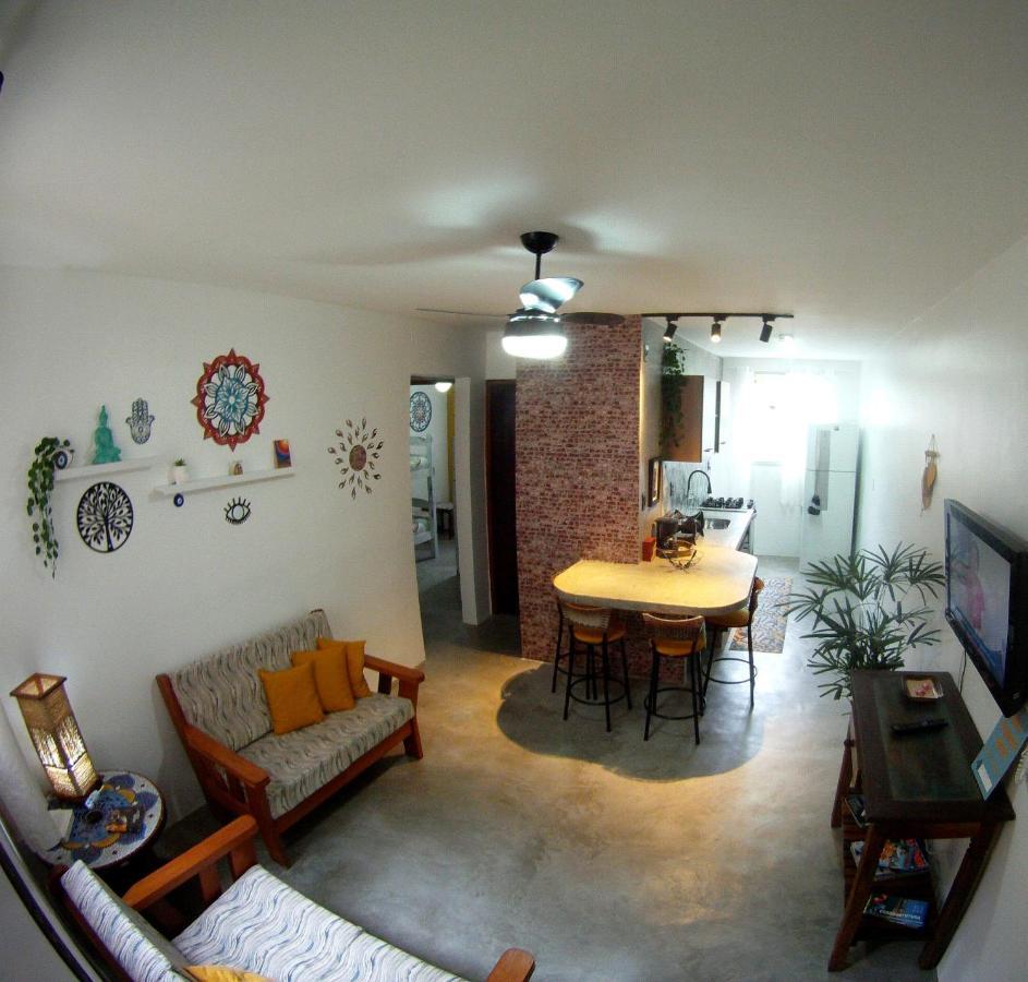 Apartamento Dona Frida Prainha com WiFi recém reformado Caraguatatuba Exterior foto